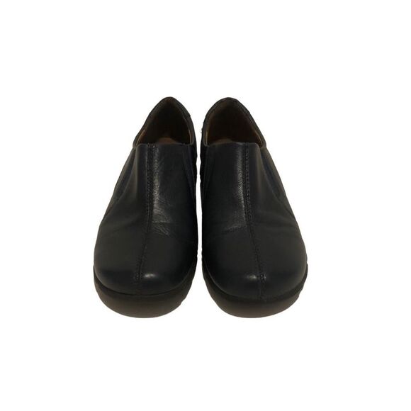 Naturalizer Women’s Size 8 1/2 Blue Slip On Leather Comfort Loafer Shoes - Picture 3 of 11